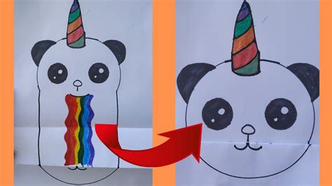 unicorn panda çizimi